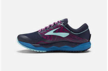 Image of Brooks Caldera 2 Trailrunning Shoes, Navy/Plum/Ice Blue, 10.5 US, Medium, 1202651B440.105