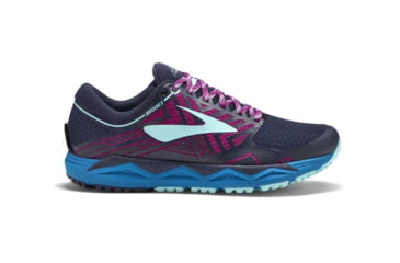 Image of Brooks Caldera 2 Trailrunning Shoes - Womens, Navy/Plum/Ice Blue, Medium, 10.5 US, 1202651B440.105