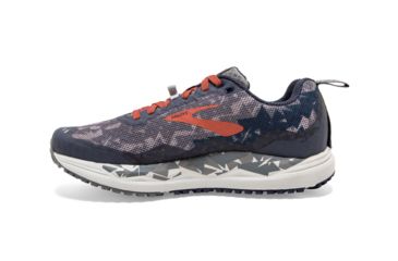 Image of Brooks Caldera 3 - Mens, Grey/Brick/Navy, Medium, 10.5, 1102951D096.105