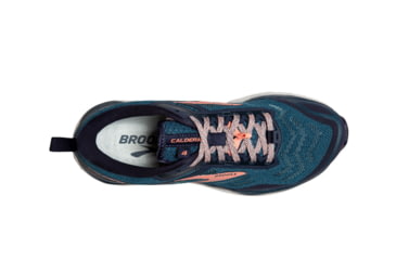 Image of Brooks Caldera 4 Trailrunning Shoes - Womens, Blue/Peacoat/Desert Flower, 7.5B, 1203161B456.075