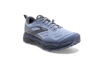 Image of Brooks Caldera 4 Trailrunning Shoes - Womens, Blue/Tempest/Grey, 6.5B, 1203161B445.065