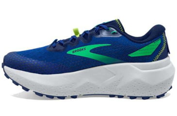 Image of Brooks Caldera 6 Running Shoes - Mens, Blue/Surf the Web/Green, 11.0, 1103791D403.110