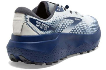 Image of Brooks Caldera 6 Running Shoes - Mens, Oyster/Blue Depths/Pearl, 7.5, 1103791D071.075