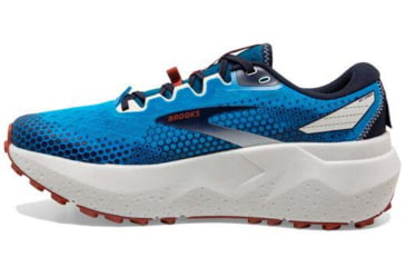 Image of Brooks Caldera 6 Running Shoes - Mens, Peacoat/Atomic Blue/Rooibos, 10.0, 1103791D490.100