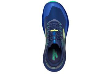 Image of Brooks Cascadia 16 Running Shoes - Mens, Blue/Surf the Web/Green, 9.0, 1103761D403.090