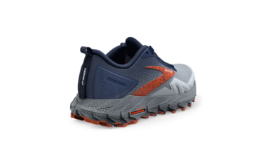 Image of Brooks Cascadia 17 Running Shoes - Mens, Blue/Navy/Firecracker, 14 Medium, 1104031D405.140
