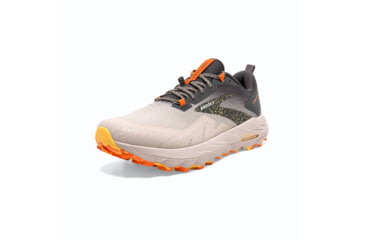 Image of Brooks Cascadia 17 Trail Running Shoes - Mens, Chateau Grey/Forged Iron, 12.5, 1104031D238.125