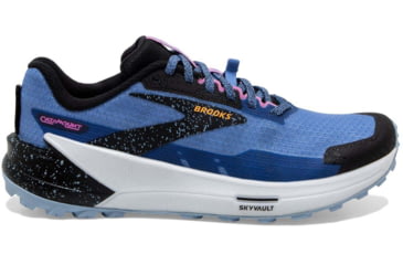 Image of Brooks Catamount 2 Running Shoes - Womens, Medium, Blue/Black/Yellow, 8.5, 1203881B414.085