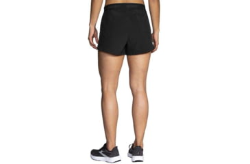 Image of Brooks Chaser 3in Short - Womens, Black/Brooks, S, 221463006.025