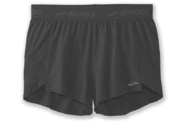 Image of Brooks Chaser 3in Short - Womens, Black/Brooks, S, 221463006.025