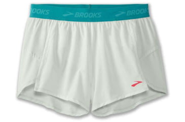 Image of Brooks Chaser 3in Short - Womens, Mint Mix/Nile Blue/Brooks, M, 221463379.030