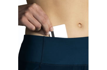 Image of Brooks Chaser 5 2-in-1 Short - Womens, Ocean Drive, Small, 221464458.025