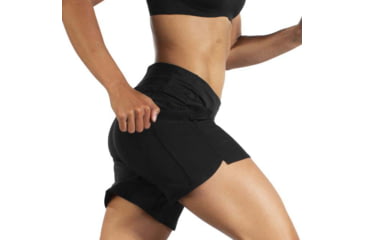 Image of Brooks Chaser 7in Short - Womens, Black, S, 221466001.025