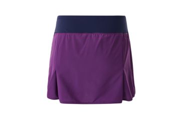 Image of Brooks Chaser Skort - Womens, Violet/Navy, Large, 221336517.035