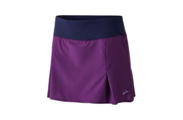 Image of Brooks Chaser Skort - Womens, Violet/Navy, Small, 221336517.025