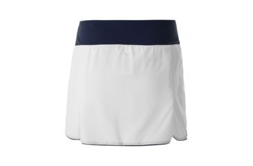 Image of Brooks Chaser Skort - Womens, White/Navy, Large, 221336114.035