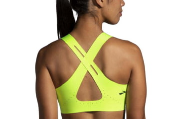 Image of Brooks Dare Crossback Run Bra 2.0 - Womens, Nightlife/Asphalt, 38AB, 350084329.038AB