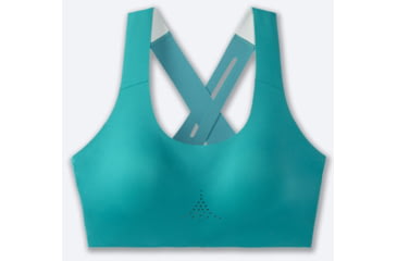 Image of Brooks Dare Crossback Run Bra 2.0 - Womens, Nile Green, 34CD, 350084336.034CD