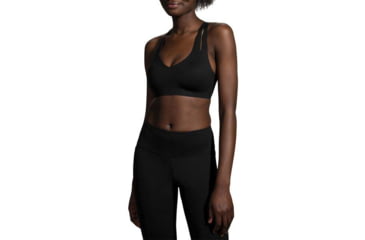 Image of Brooks Dare Strappy Run Bra 2.0 - Womens, Black, 32, 350088001.032AB