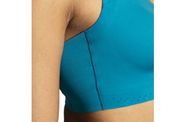 Image of Brooks Dare Strappy Run Bra 2.0 - Womens, Lagoon, 30, 350088453.030AB