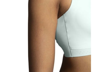 Image of Brooks Dare Strappy Run Bra 2.0 - Womens, Mint Mix/Hyper Pink, 40, 350088368.040AB