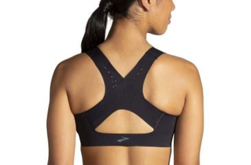 Image of Brooks Dare Zip Run Bra 2.0 - Womens, Black, 40AB, 350083001.040AB