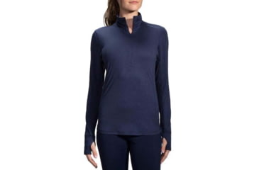 Image of Brooks Dash 1/2 Zip 2.0 - Womens, Navy, XL, 221633494.040