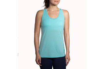 Image of Brooks Distance Running Tank - Women's-Heather Mirage/Tile-Medium