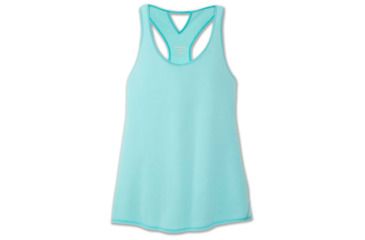 Image of Brooks Distance Tank - Womens, Heather Ice, Medium, 221345445.030