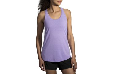 Image of Brooks Distance Tank - Womens, Heather Lilac, Small, 221345551.025