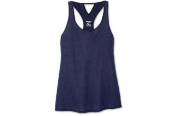 Image of Brooks Distance Tank - Womens, Heather Navy, Medium, 221345414.030