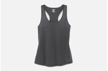 Image of Brooks Distance Women's Tank, Heather Asphalt, 2XL 221260-Heather Asphalt-XXL