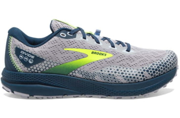 Image of Brooks Divide 3 Running Shoes - Mens, Alloy/Titan/Nightlife, 13.0, 1103811D046.130