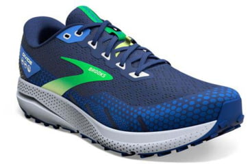 Image of Brooks Divide 3 Running Shoes - Mens, Blue/Green/Grey, 13.0, 1103811D436.130