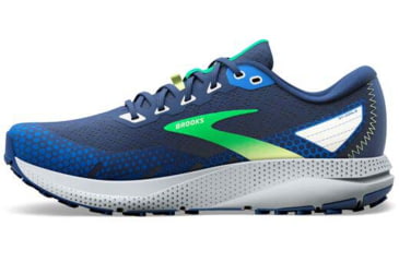 Image of Brooks Divide 3 Running Shoes - Mens, Blue/Green/Grey, 13.0, 1103811D436.130