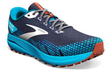 Image of Brooks Divide 3 Running Shoes - Mens, Peacoat/Atomic Blue/Rooibos, 13.0, 1103811D490.130