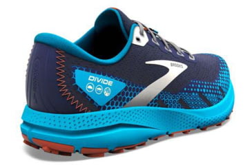 Image of Brooks Divide 3 Running Shoes - Mens, Peacoat/Atomic Blue/Rooibos, 13.0, 1103811D490.130