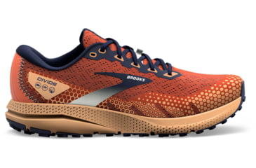 Image of Brooks Divide 3 Running Shoes - Mens, Rooibos/Biscuit/Peacoat, 8.0, 1103811D269.080