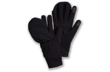 Image of Brooks Draft Hybrid Glove, Black, XL, 280437001.040