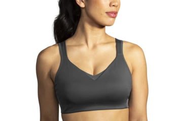 Image of Brooks Drive Convertible Run Bra - Womens, Asphalt, 36C, 350081081.0361C