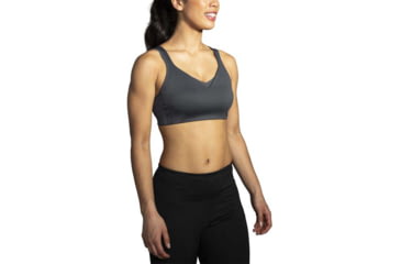 Image of Brooks Drive Convertible Run Bra - Womens, Asphalt, 36C, 350081081.0361C