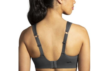 Image of Brooks Drive Convertible Run Bra - Womens, Asphalt, 36C, 350081081.0361C