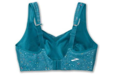 Image of Brooks Drive Convertible Run Bra - Womens, Lagoon Speckle Print, 32DD, 350081464.0322D