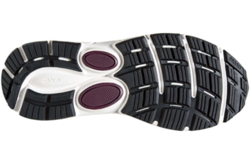 Image of Brooks Dyad 11 Running Shoes - Mens, Medium, Blackened Pearl/Alloy/Red, 13.0, 1103231D031.130