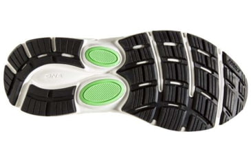Image of Brooks Dyad 11 Running Shoes - Womens, Extra Wide, Black/Ebony/Green, 7.5, 1203122E082.075