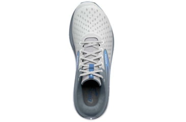 Image of Brooks Dyad 11 Running Shoes - Womens, Wide, Grey/White/Blue, 10.0, 1203121D065.100