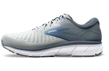 Image of Brooks Dyad 11 Running Shoes - Womens, Wide, Grey/White/Blue, 10.0, 1203121D065.100