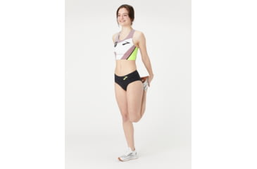 Image of Brooks Elite Crop - Womens, Hansons Gradient Print, L, 221538624.035