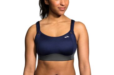 Image of Brooks Fiona Bra, Navy/Asphalt, 40 B, 350064-Navy/Asphalt-40-B
