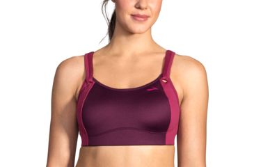 Image of Brooks Fiona Bra - Womens, Iris/Plum, 32-B, 350064568.0321B